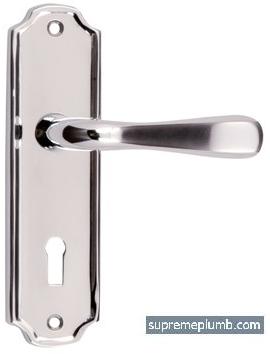 Vienna Lever Lock Chrome Plated